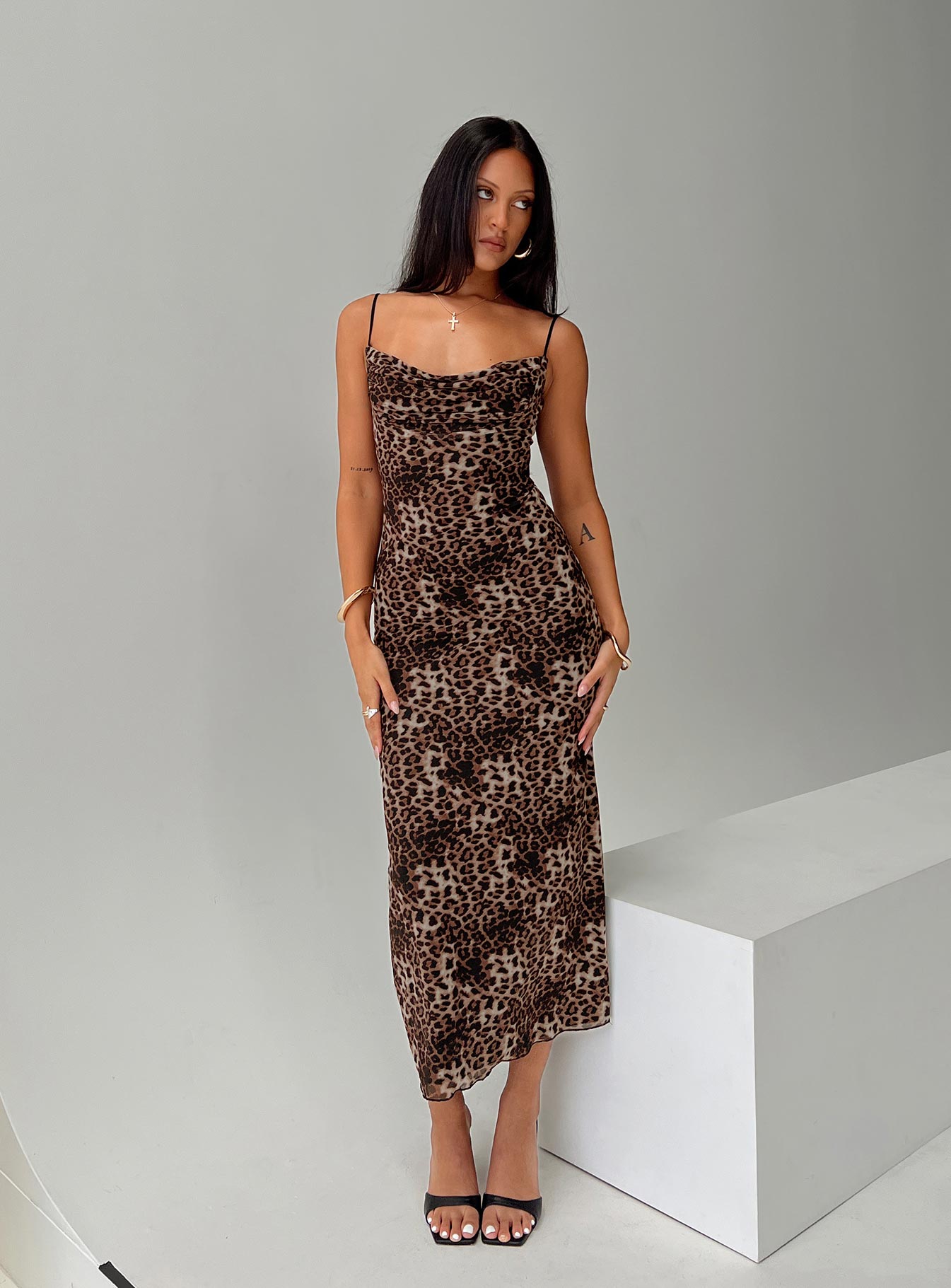 Sugar Maxi Dress Leopard