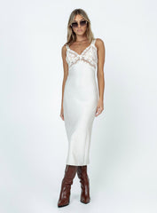 Bel Air Midi Dress Ivory