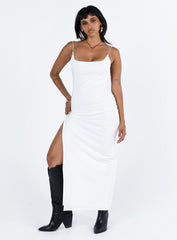 Suzette Maxi Dress White