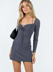 Stassie Mini Dress Grey
