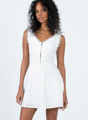 Silvanna Mini Dress White
