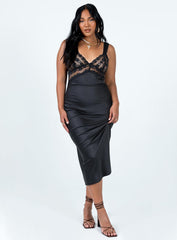 Bel Air Midi Dress Black