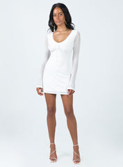 Wiluna Mini Dress White