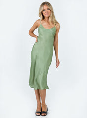 Varese Midi Dress Green