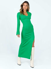 Trista Midi Dress Green