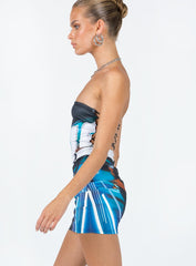 Speedway Mini Dress Multi