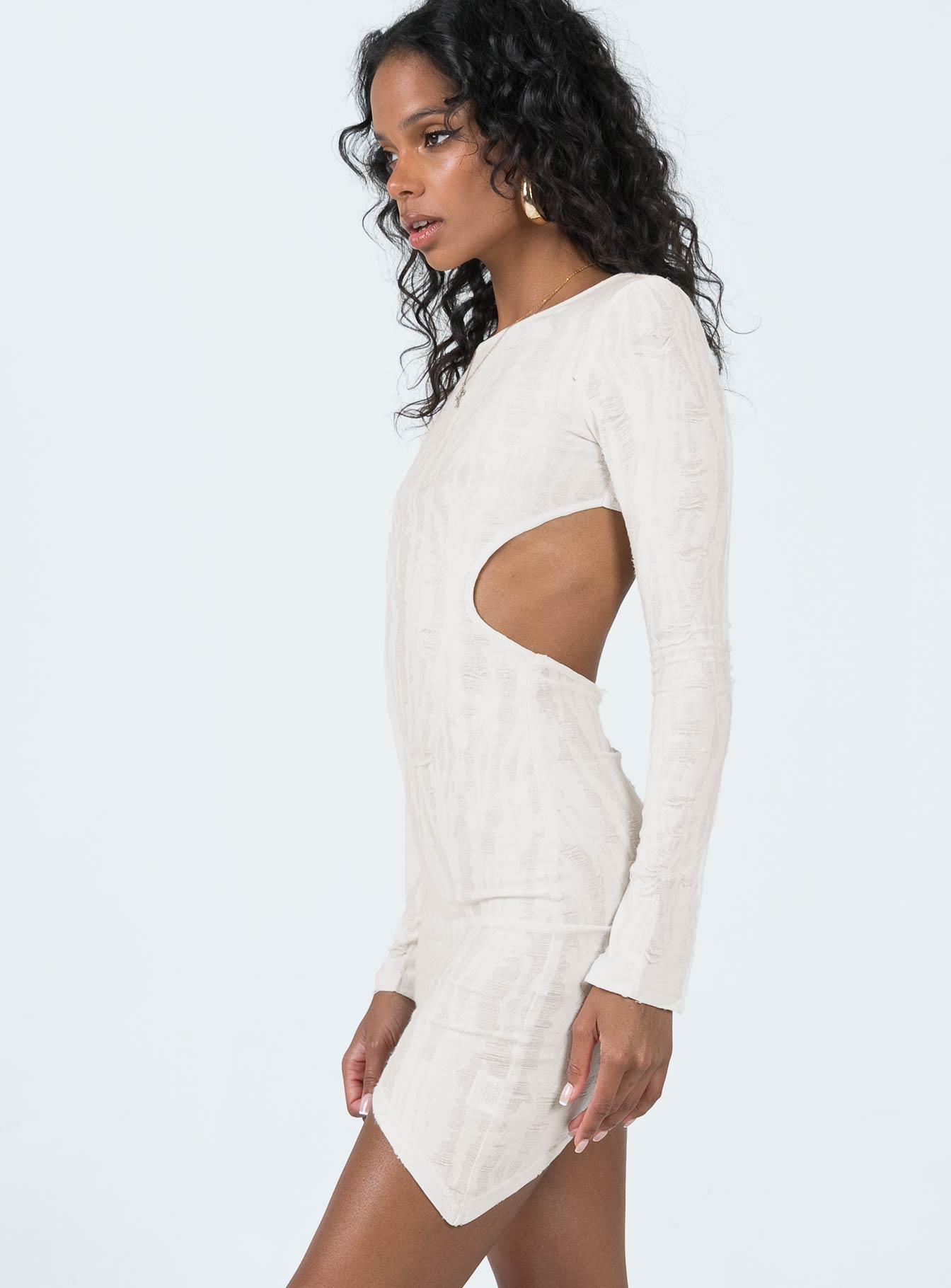 Vanni Mini Dress Cream