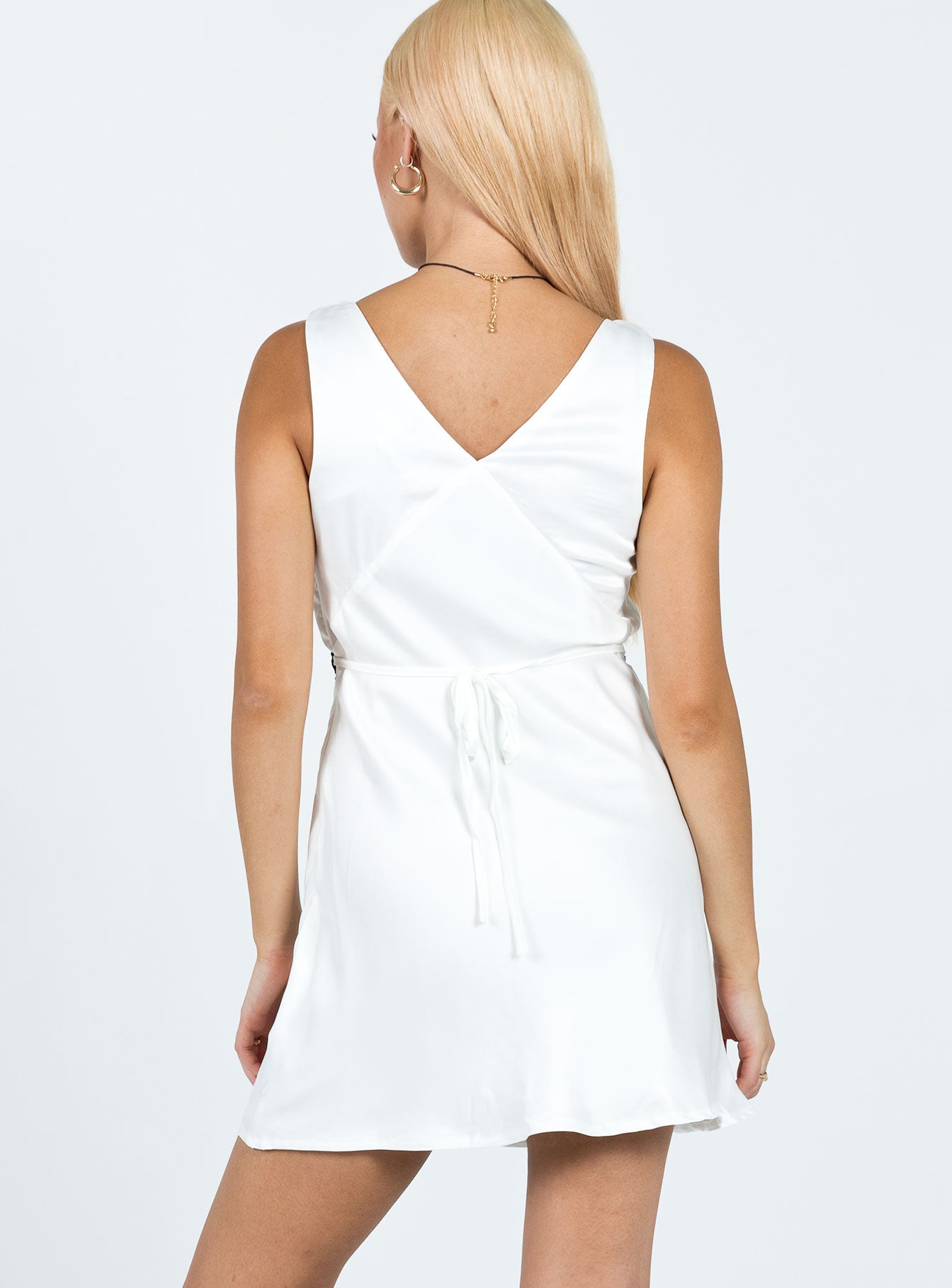 Yaralla Mini Dress White / Black