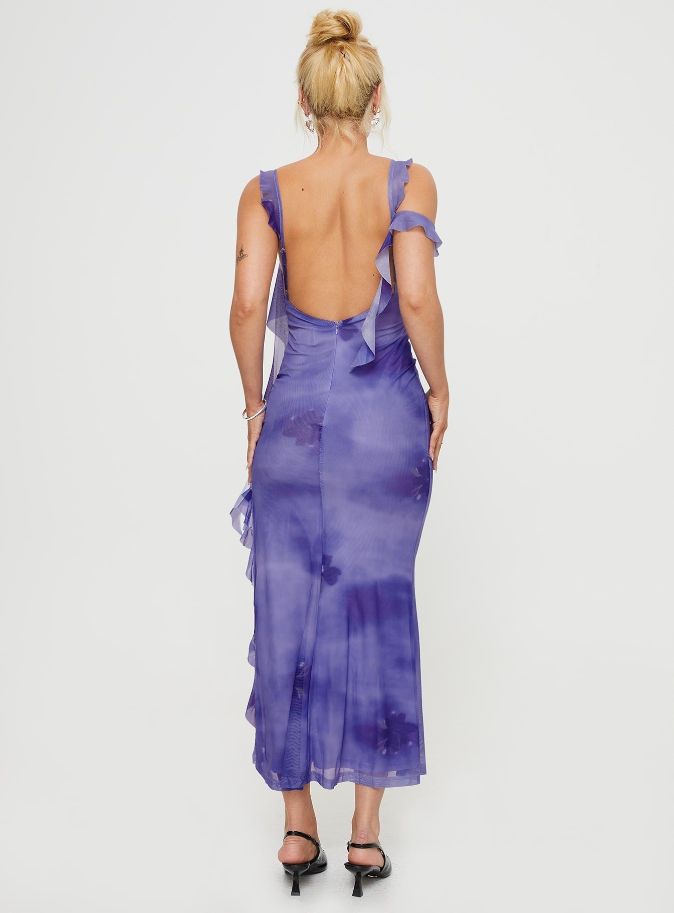 Velick Midi Dress Purple