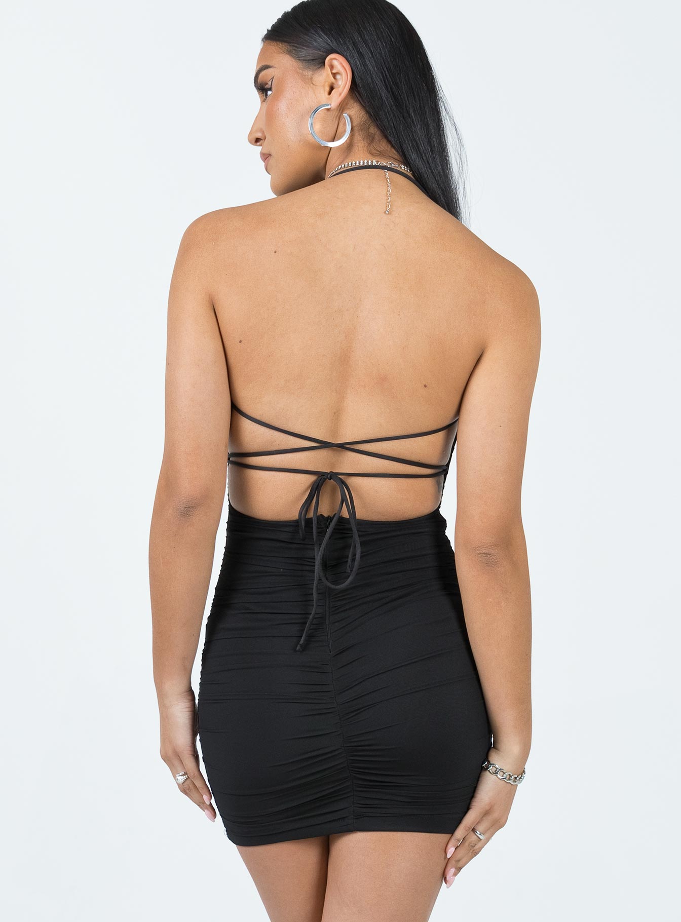 Undiscovered Mini Dress Black