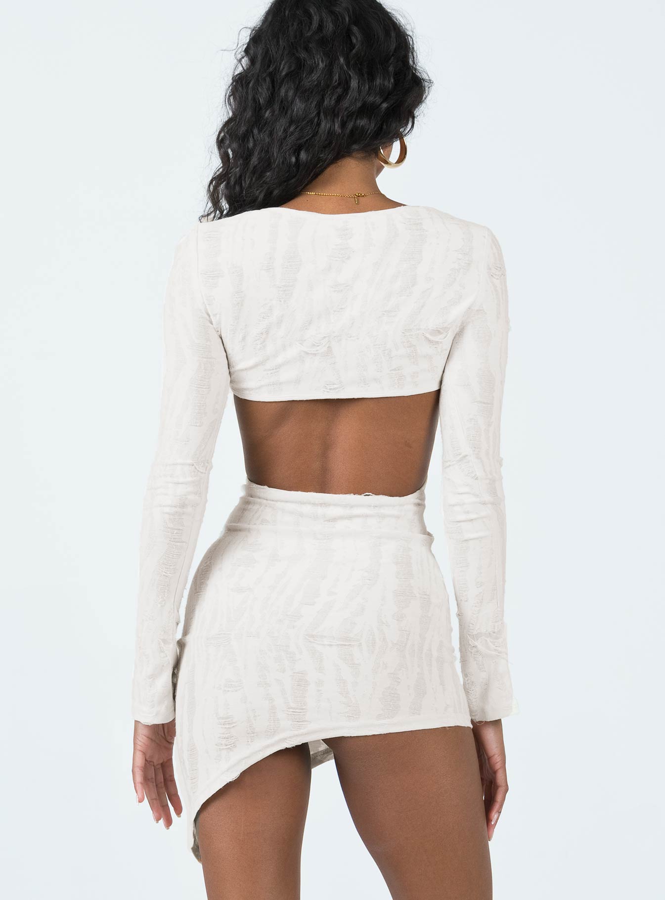 Vanni Mini Dress Cream