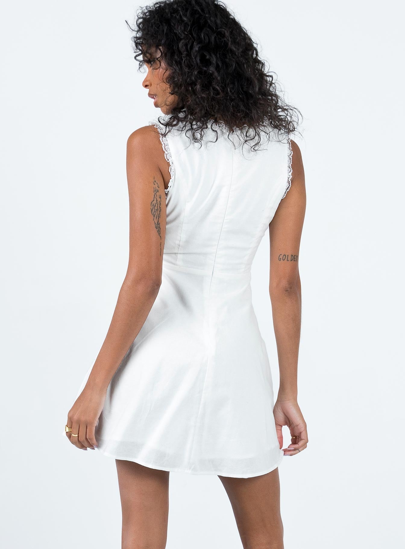 Silvanna Mini Dress White