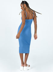 Naomi Maxi Dress Blue