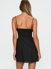 Toulouse Mini Dress Black
