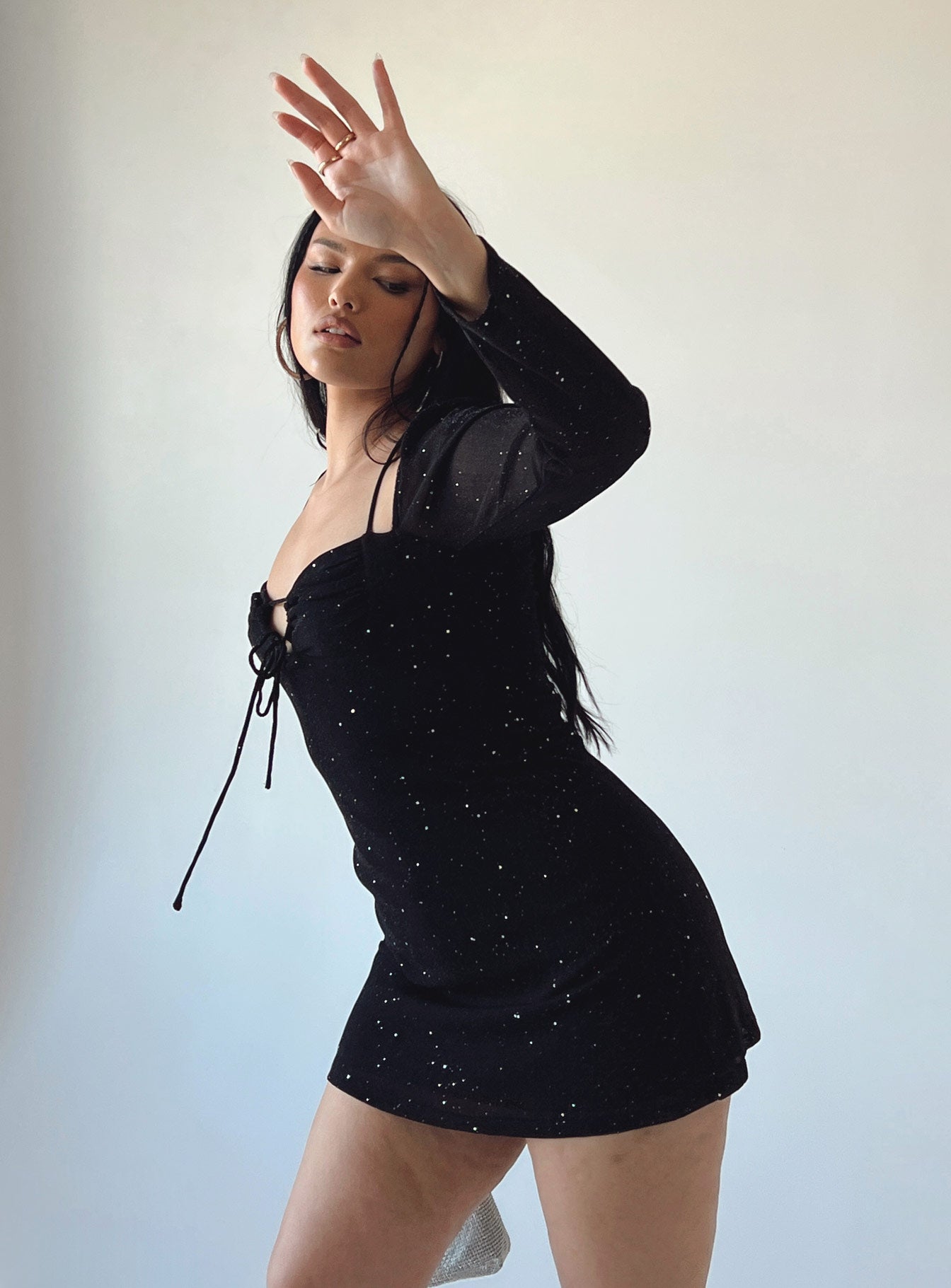 Stassie Mini Dress Black