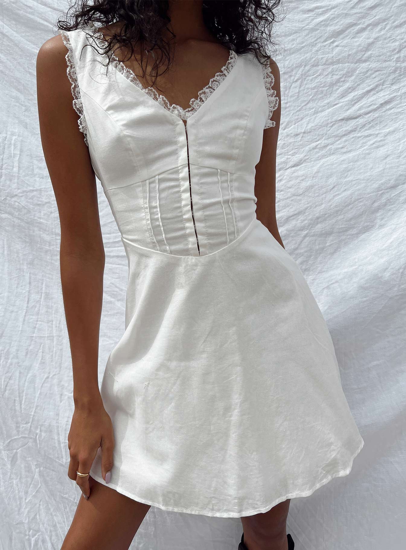 Silvanna Mini Dress White